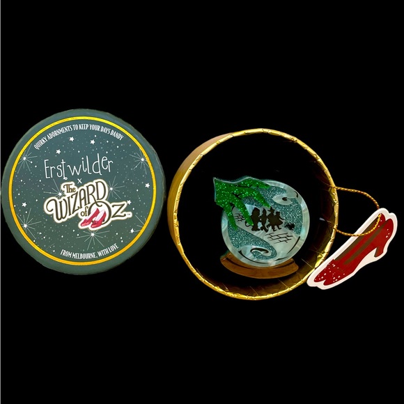 Erstwilder Jewelry - Crystal Ball Brooch - Erstwilder